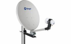 Berger Mobile Sat-Anlage Komplettset Single-LNB Im Campingkoffer -Berger 702359 4734650